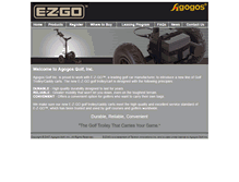 Tablet Screenshot of agogosgolf.com
